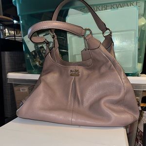 Lavender coach purse